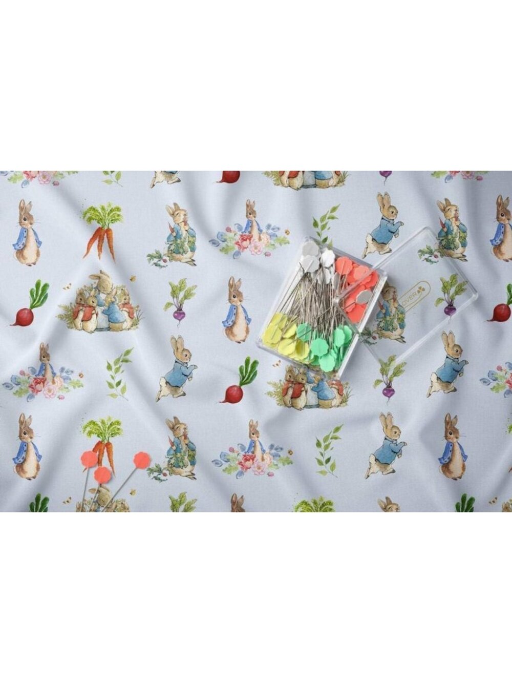 Beatrix Potter Cotton Fabric - Quilting, Sewing & DIY Projects - 2 Yards